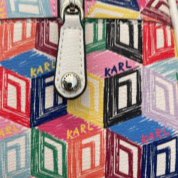 Karl Lagerfeld multi color backpack - Picture 6 of 15